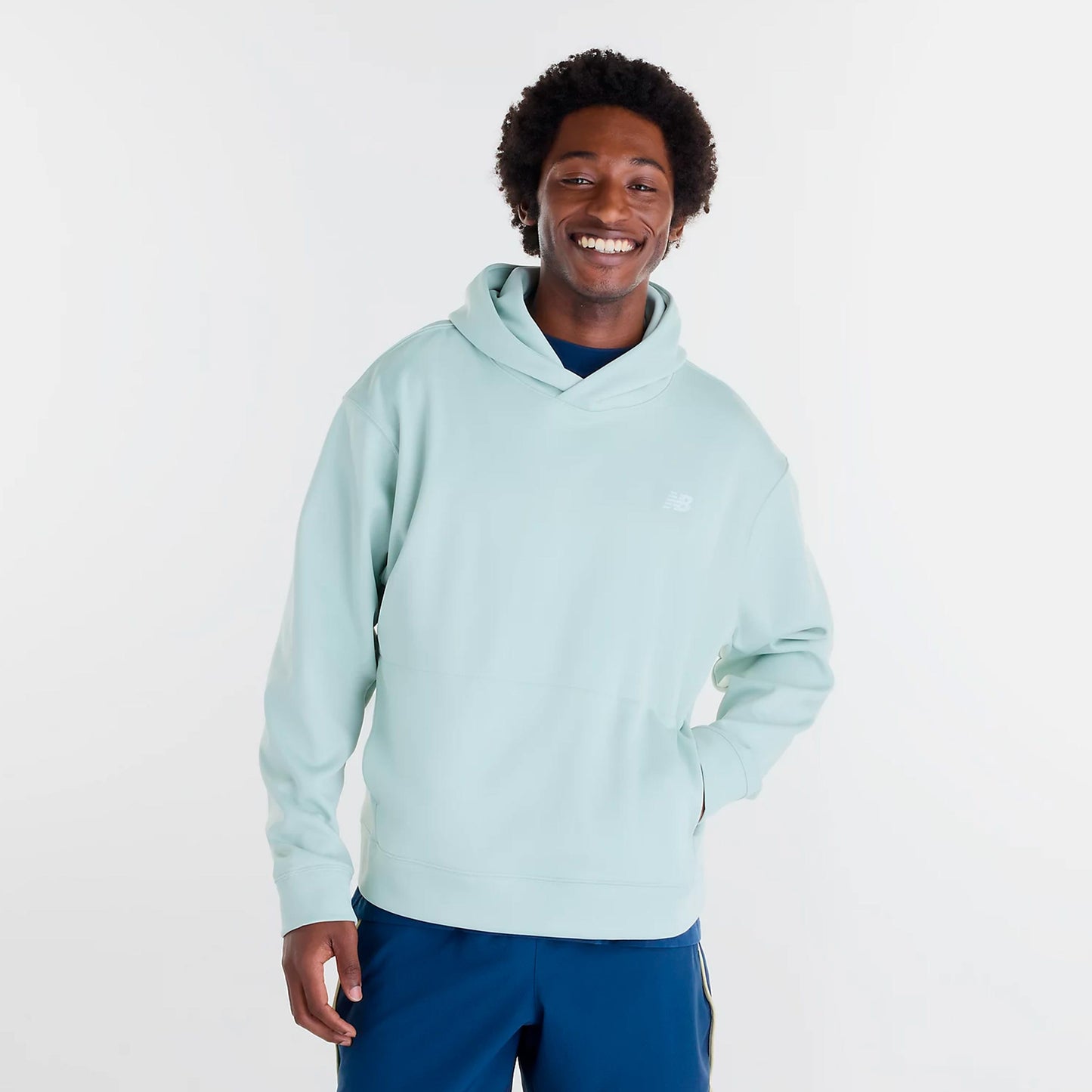 New Balance Tournament Hoody Men - grey-green