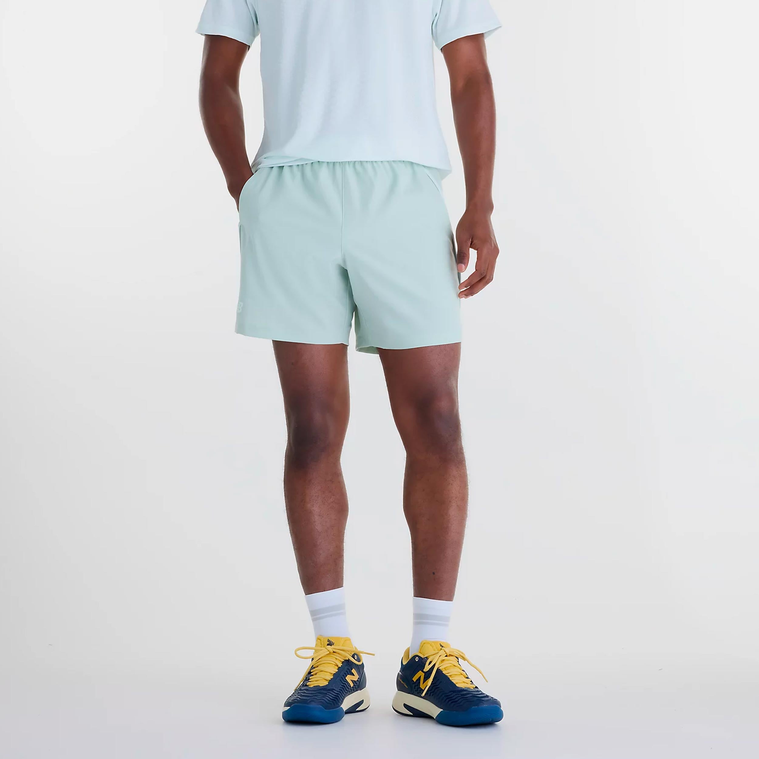 New Balance Tournament Shorts Herren - mint