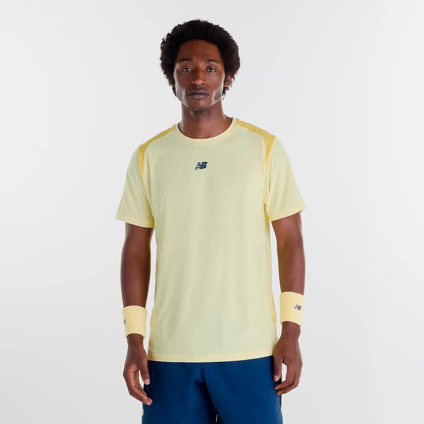New Balance Tournament T-Shirt Men - yellow