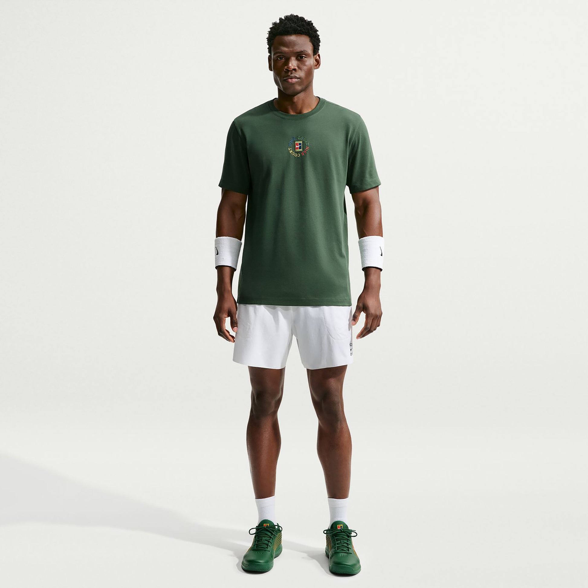 Nike Court T-Shirt Men - dark green