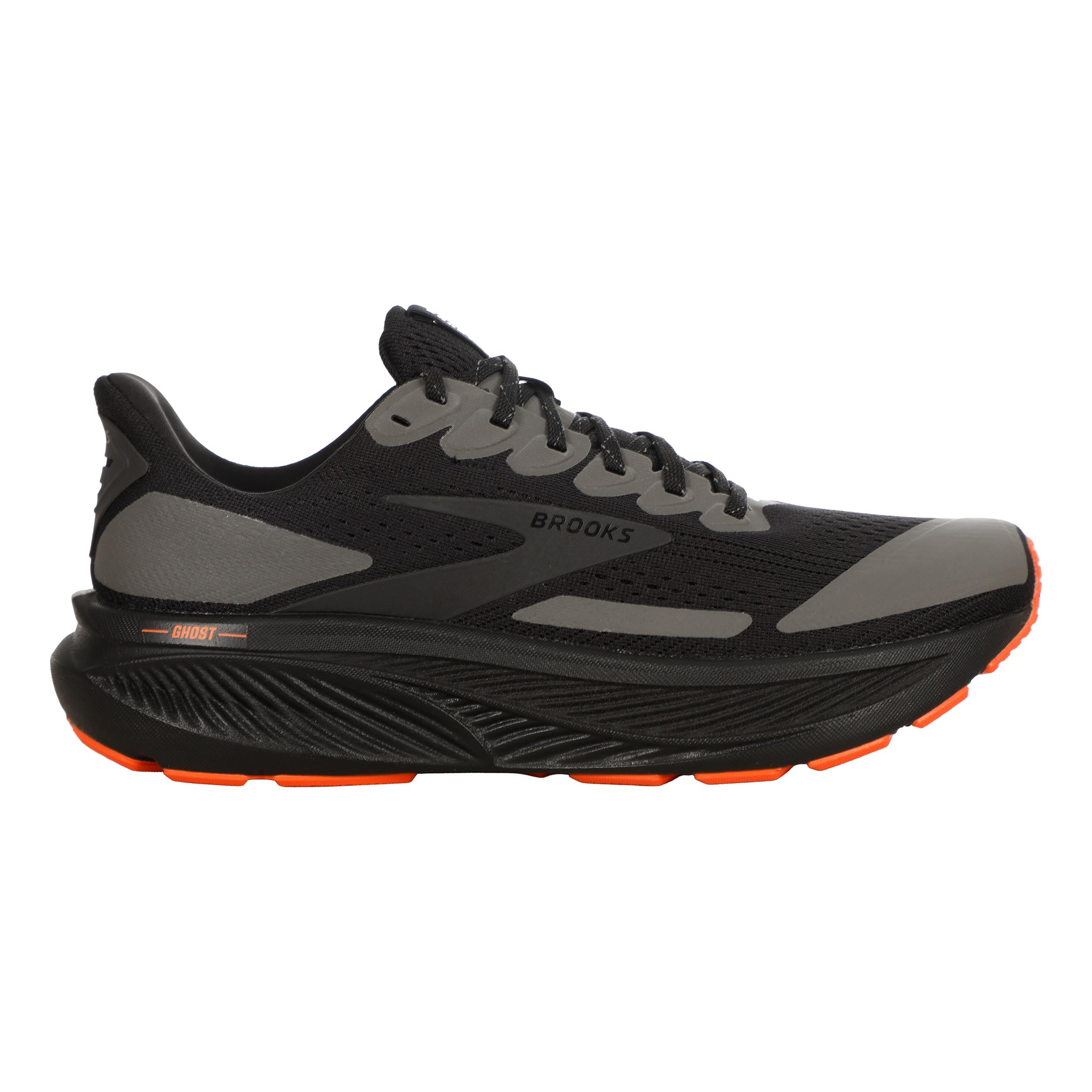 Brooks Ghost 17 Neutral running shoe Women - black, orange