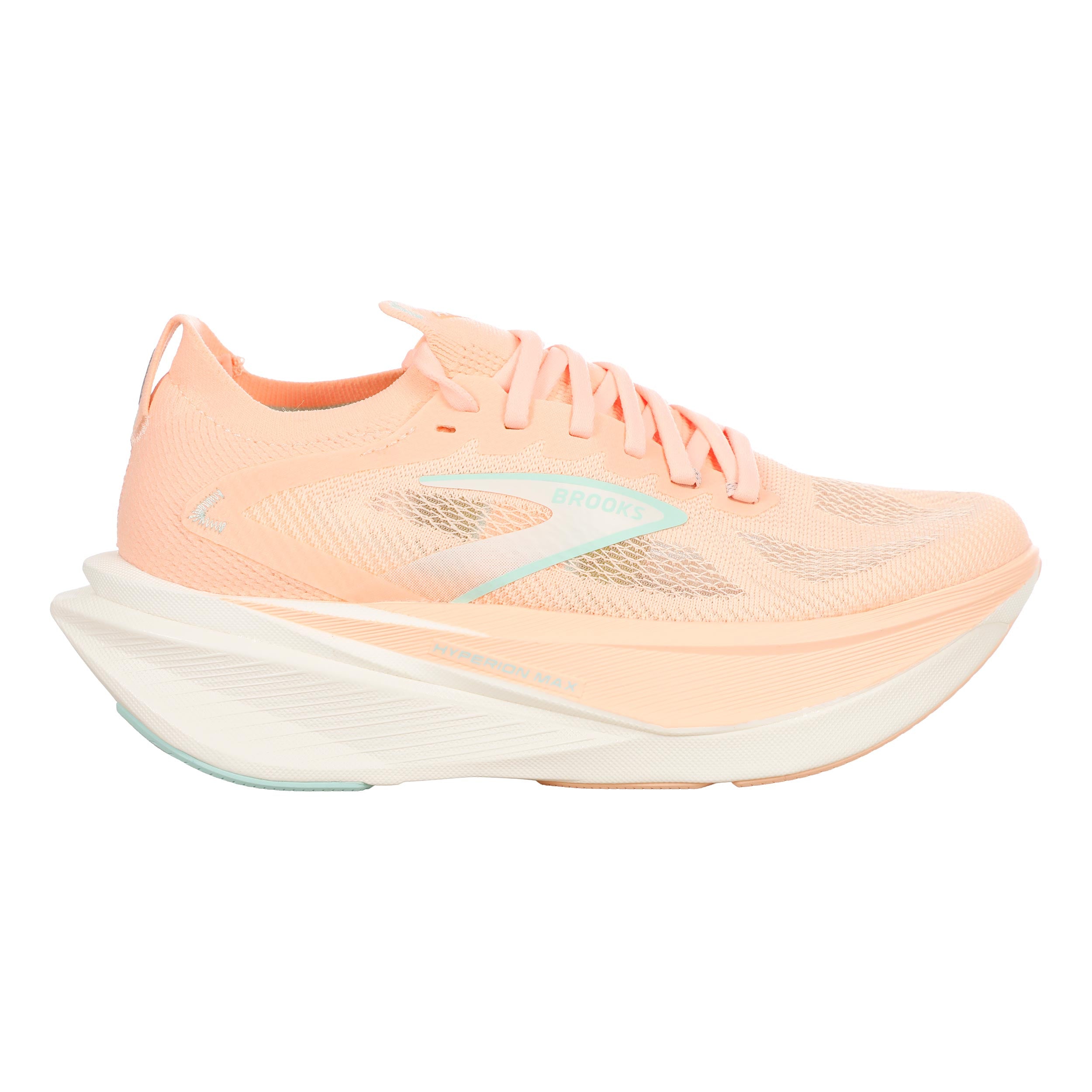 Brooks Hyperion Max 3 Neutralschuh Damen - koralle, creme