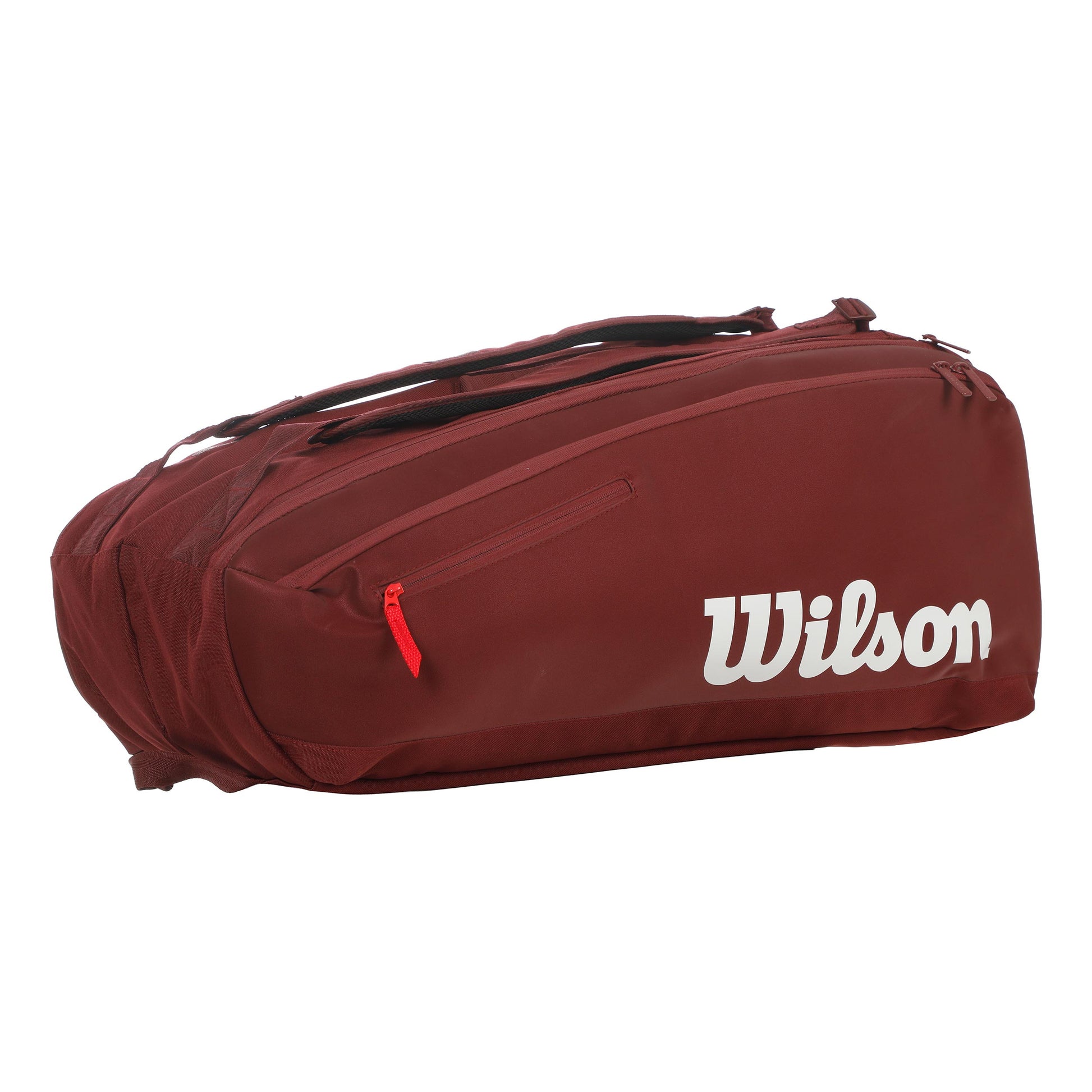 Wilson Defyer V1 9er Racket bag - wine red
