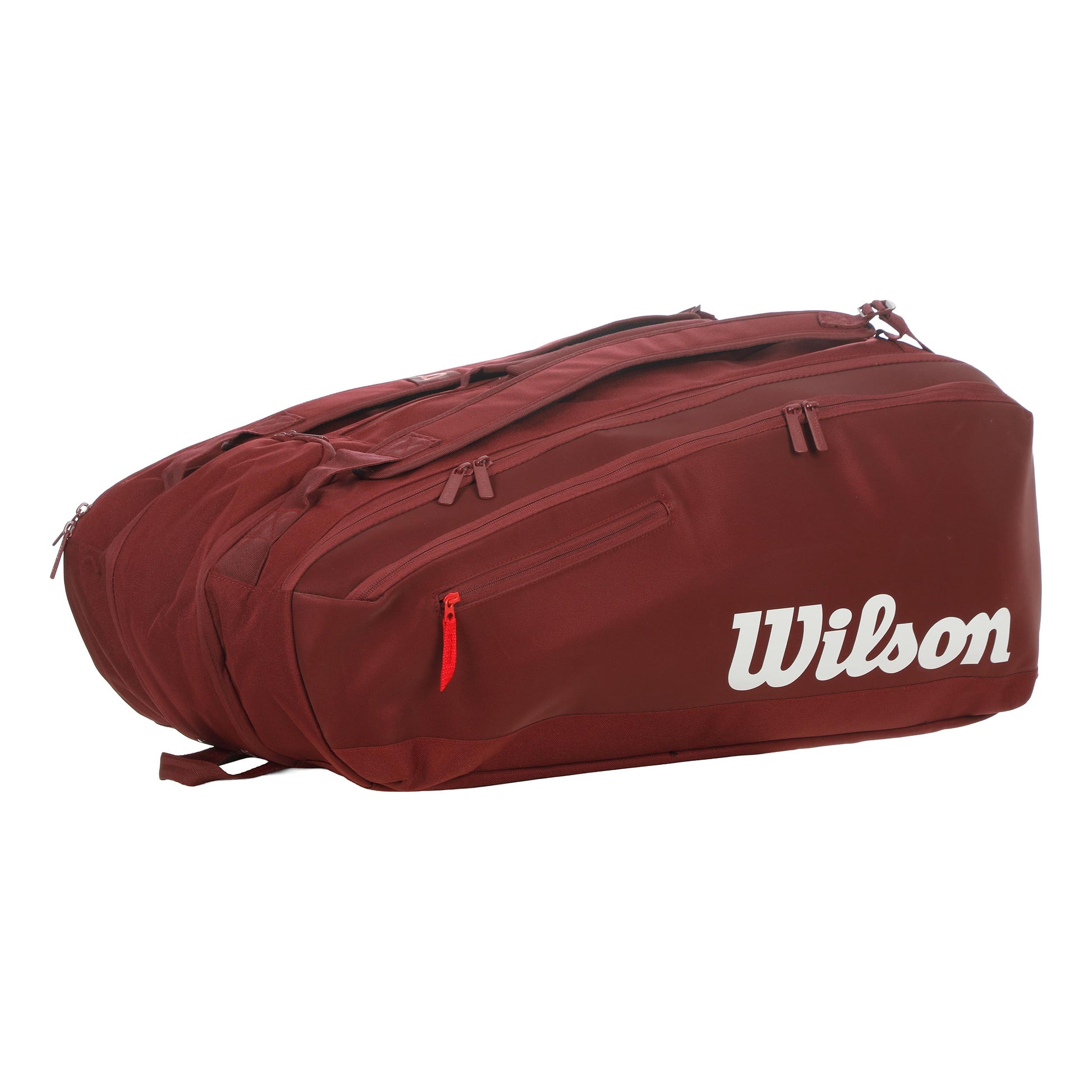 Wilson Defyer V1 15er Racket bag - wine red