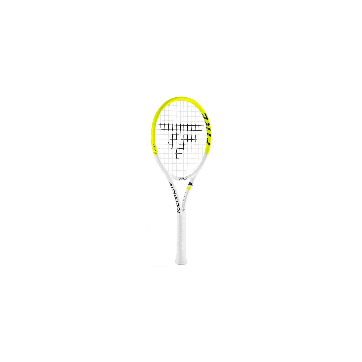 Tecnifibre Fire Mini Racket Schlüsselanhänger - weiß, gelb