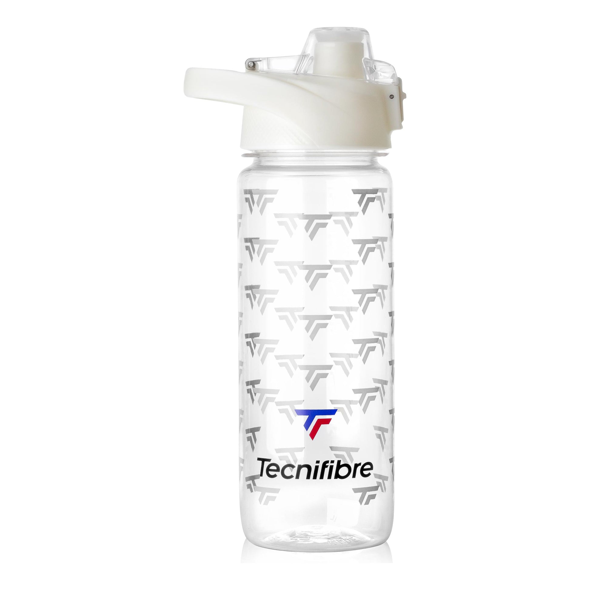 Tecnifibre 750ml Water bottle - transparent, white