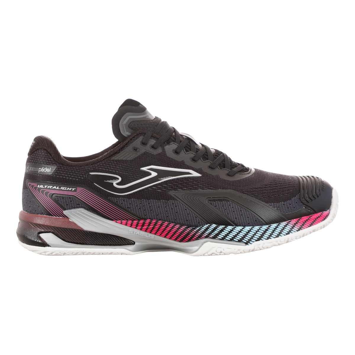 Joma Ultra Light Padel shoe Men - black, pink
