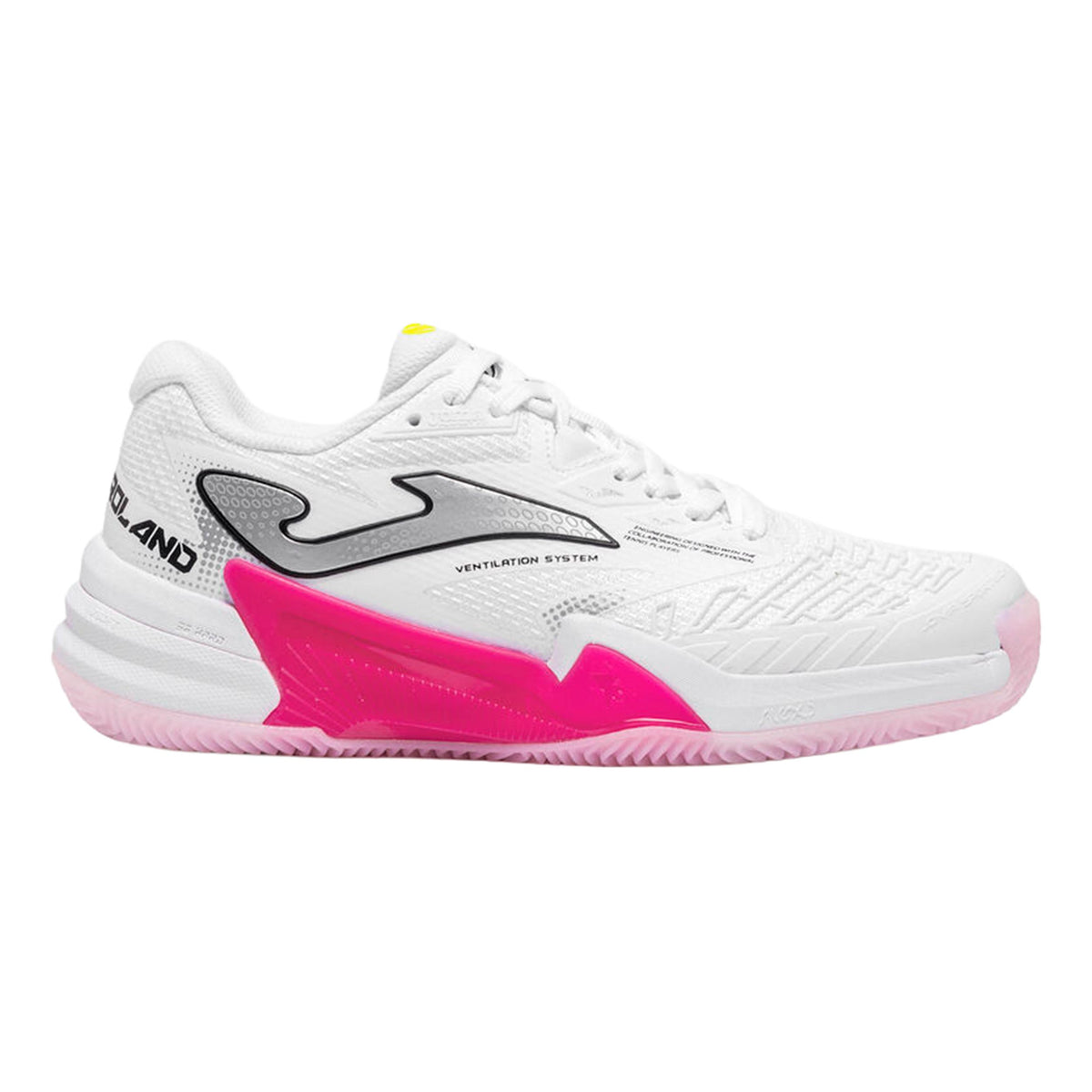 Joma Roland Sandplatzschuh Herren - weiß, türkis