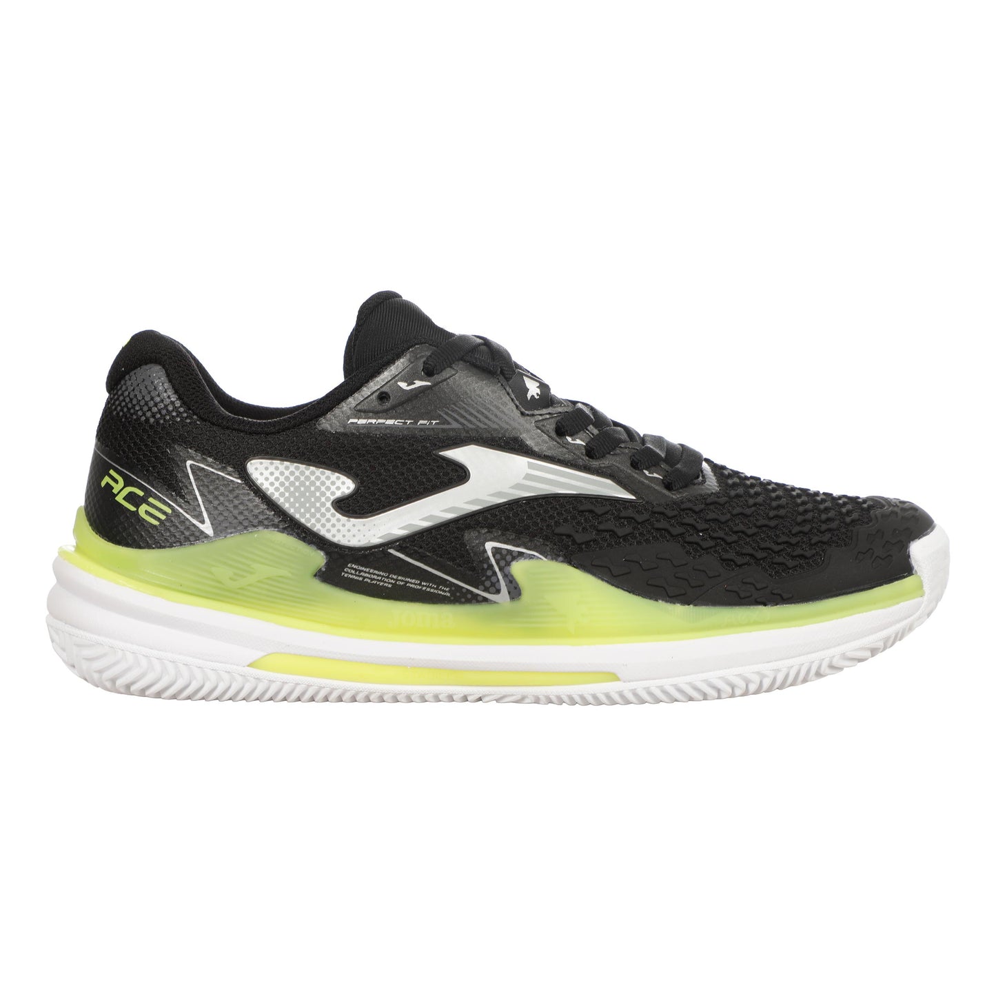 Joma Ace Clay court shoe Women - black, lime