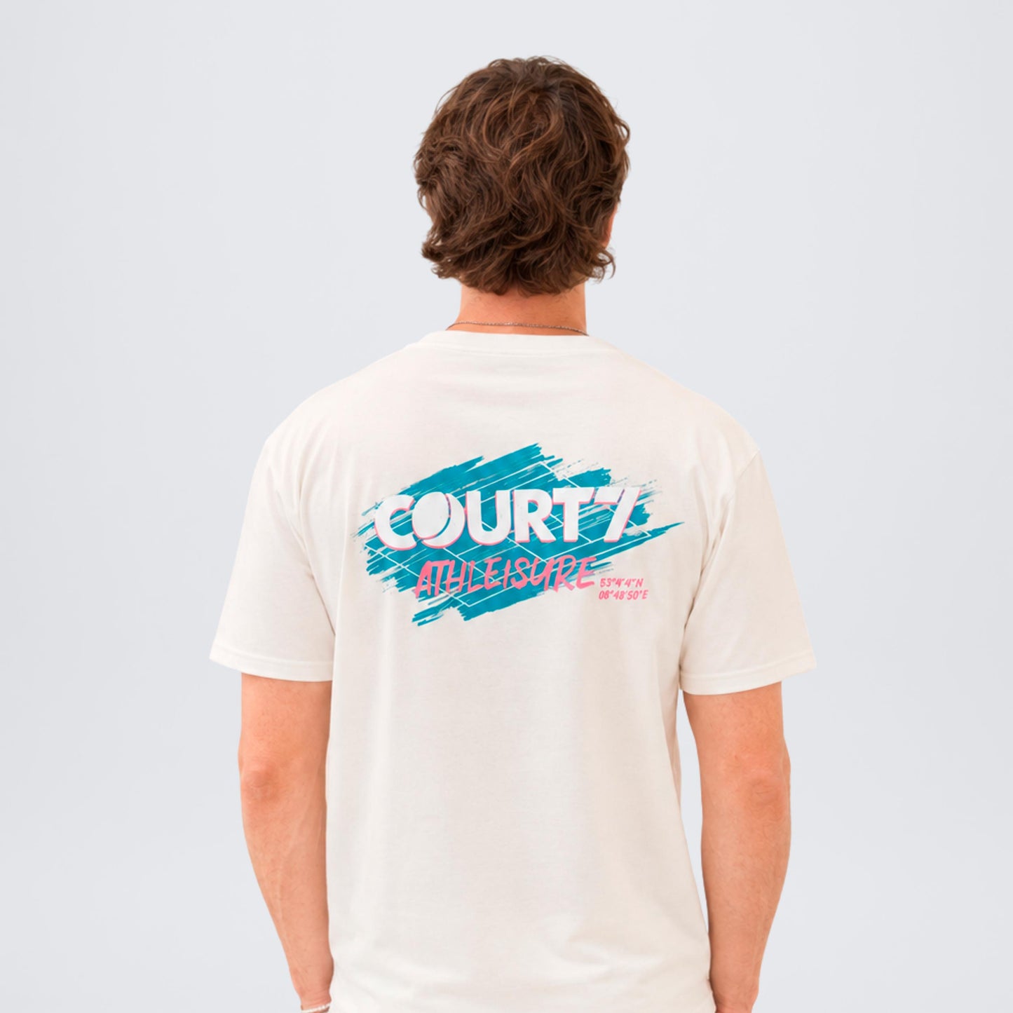COURT7 AD-IN T-Shirt Unisex - weiß