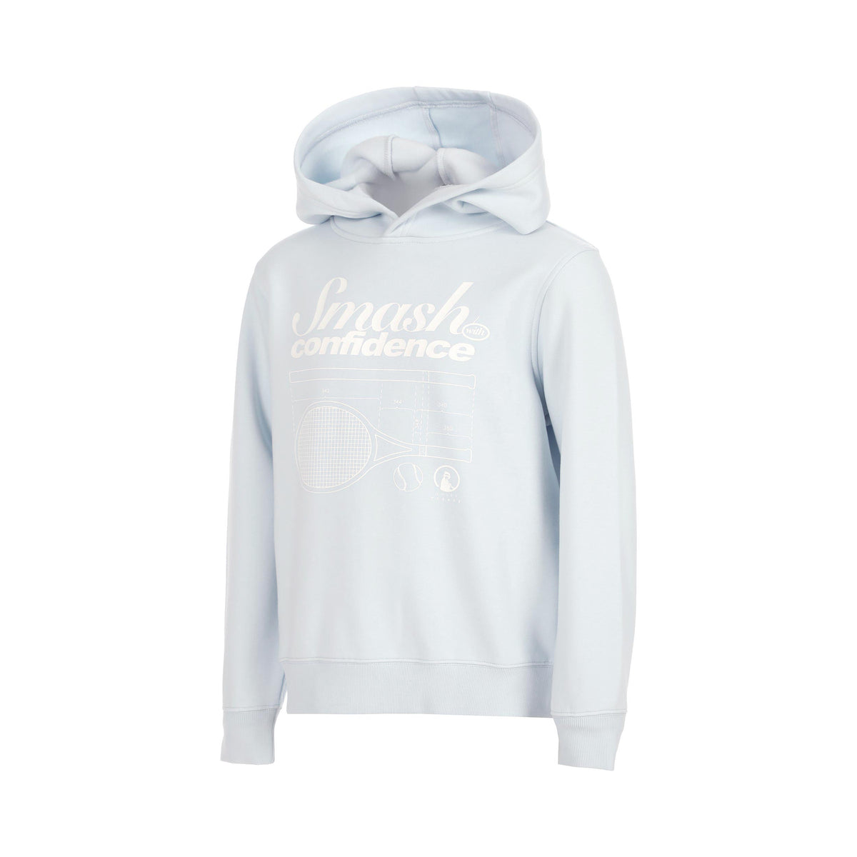 Quiet Please Confidence Loose Fit Hoody Kids - light blue