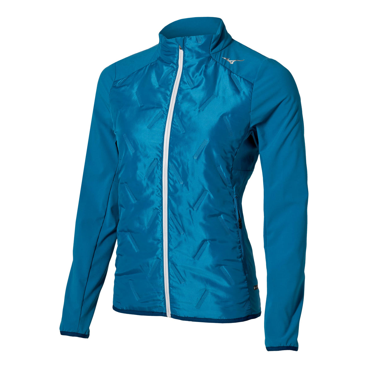 Mizuno Tech Techfill Breaththermo  Laufjacke Damen - blau