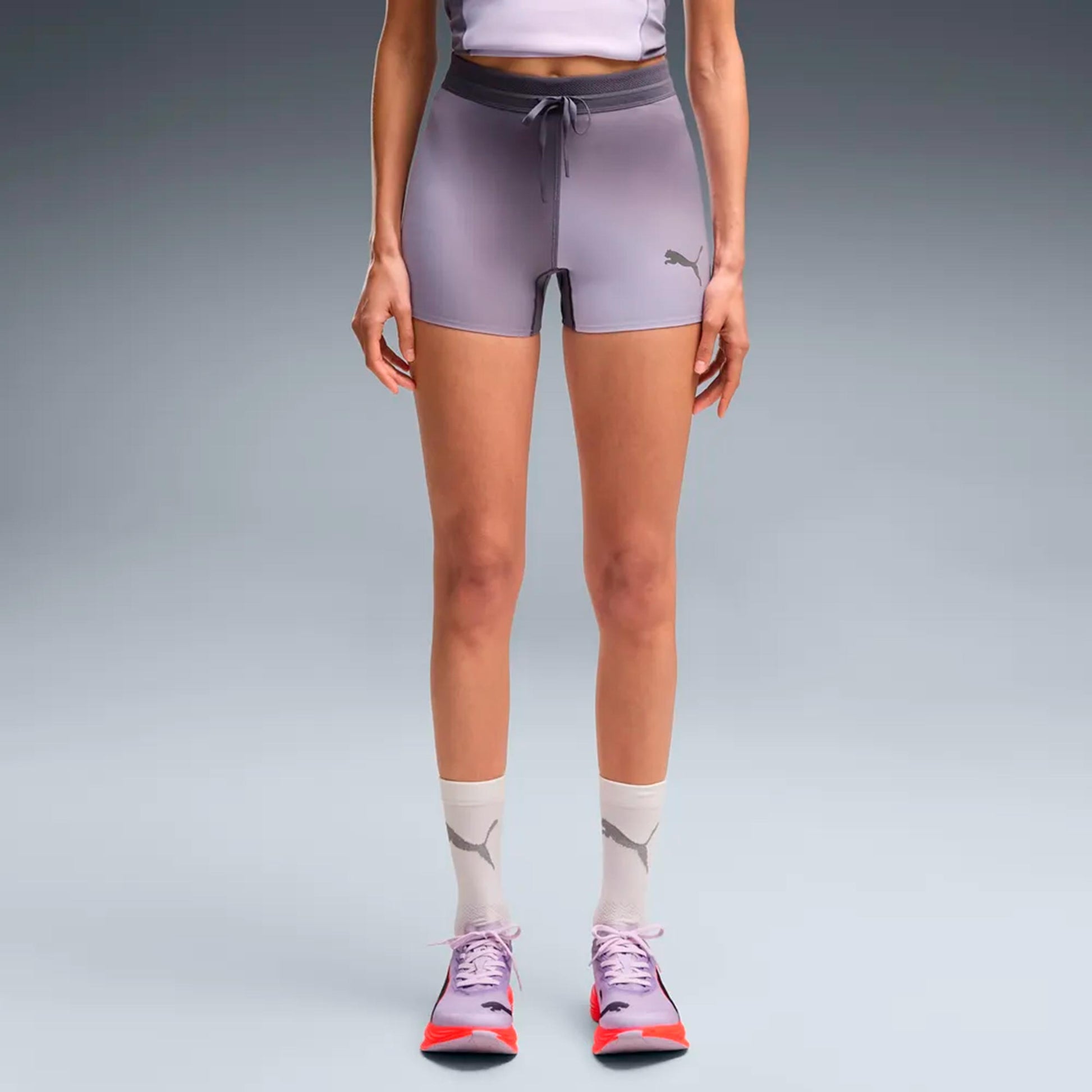 Puma Lightspeed AOP 3in   Running tights Women - grey