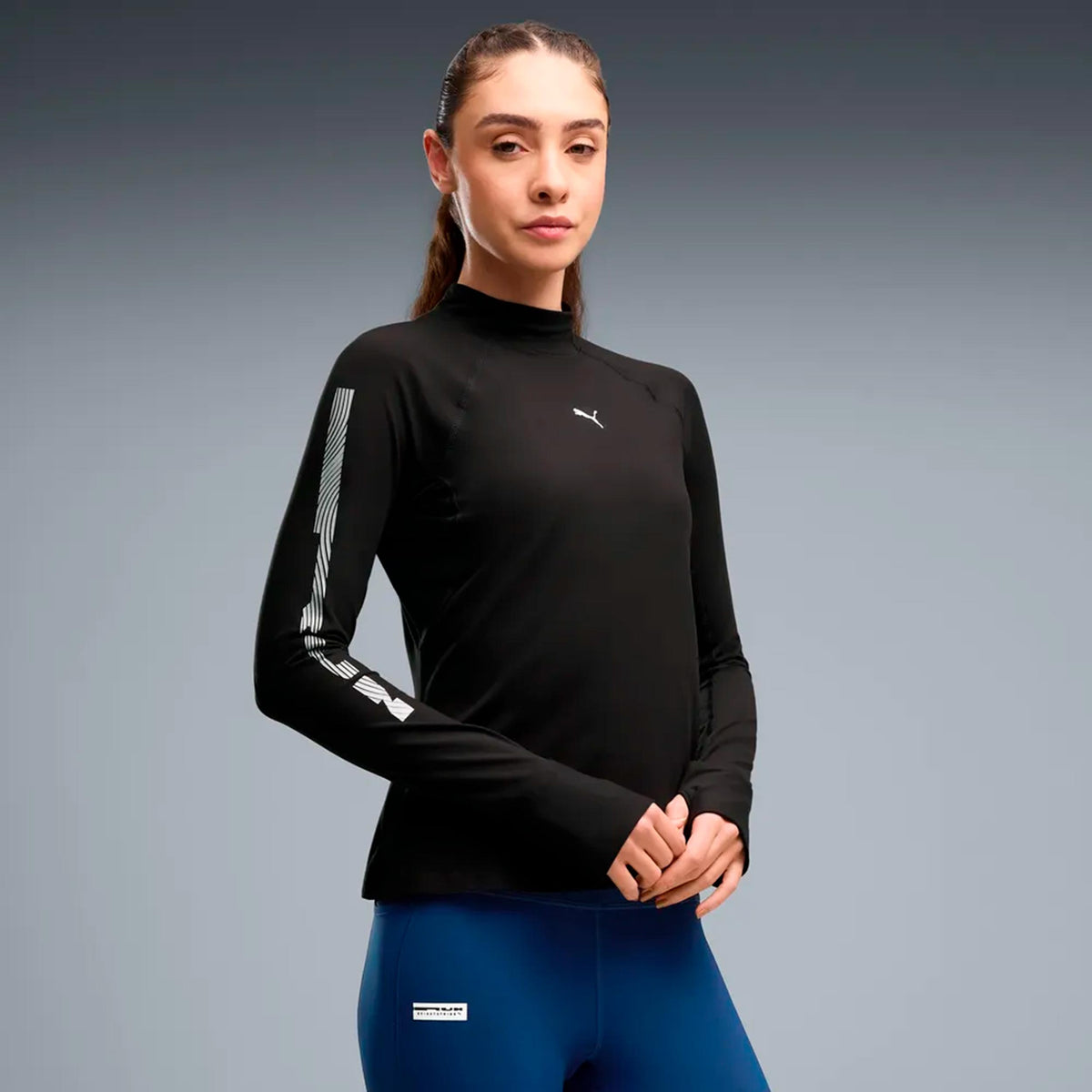 Puma Brightstride Cloudspun  Running shirt Women - black