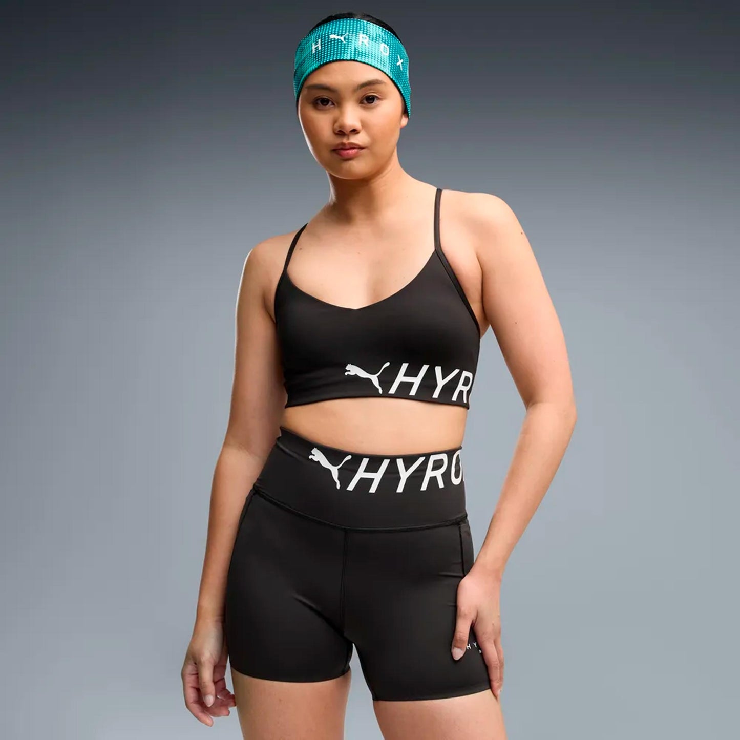 Puma HYROX Strappy PWRMODE  Sport-BH Damen - schwarz