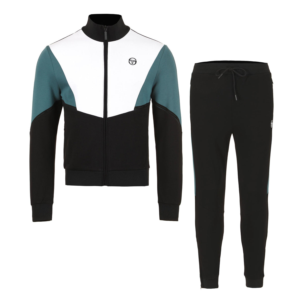 Sergio Tacchini Orizzonte Tracksuit Men - black, white