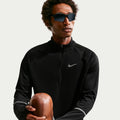 Miler  Running shirt Men - black, silver