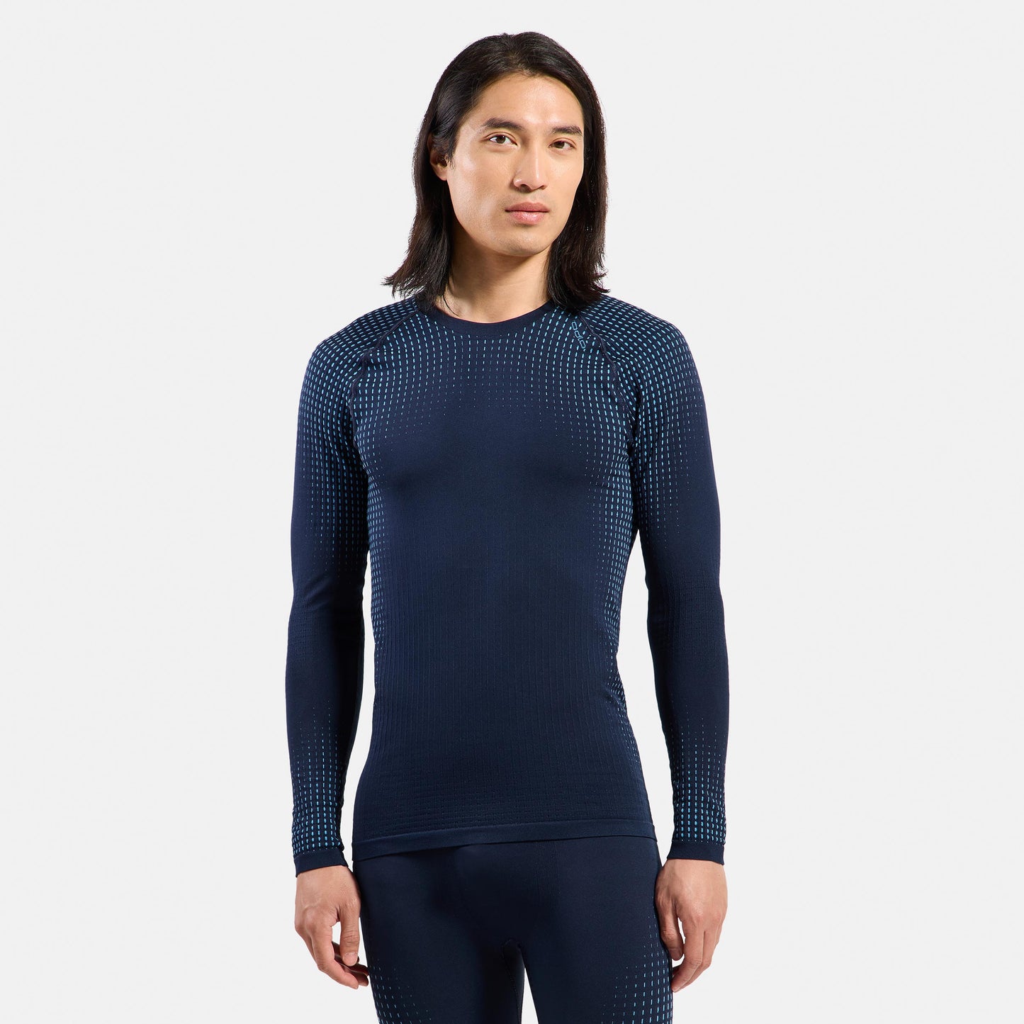 Odlo Performance Warm  Unterhemd Herren - dunkelblau