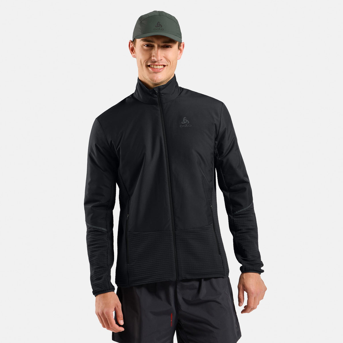 Odlo Essential Insulator Hybrid  Running jacket Men - black
