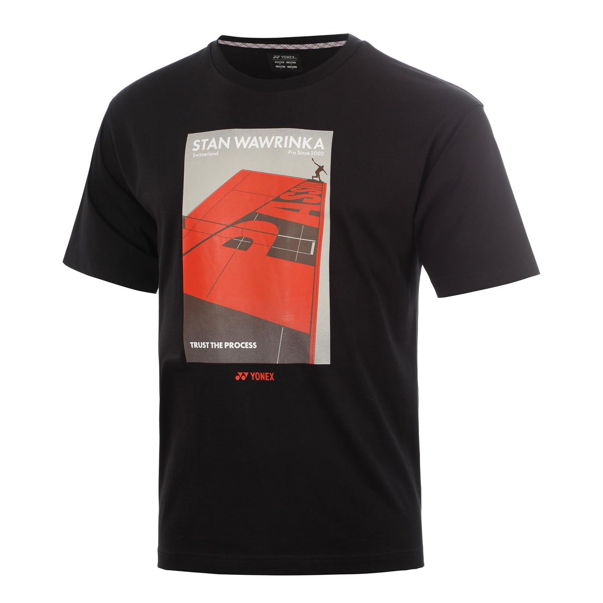 Yonex Stan T-Shirt Herren - schwarz
