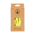 QP shoe laces 120cm Schnürsenkel - gelb
