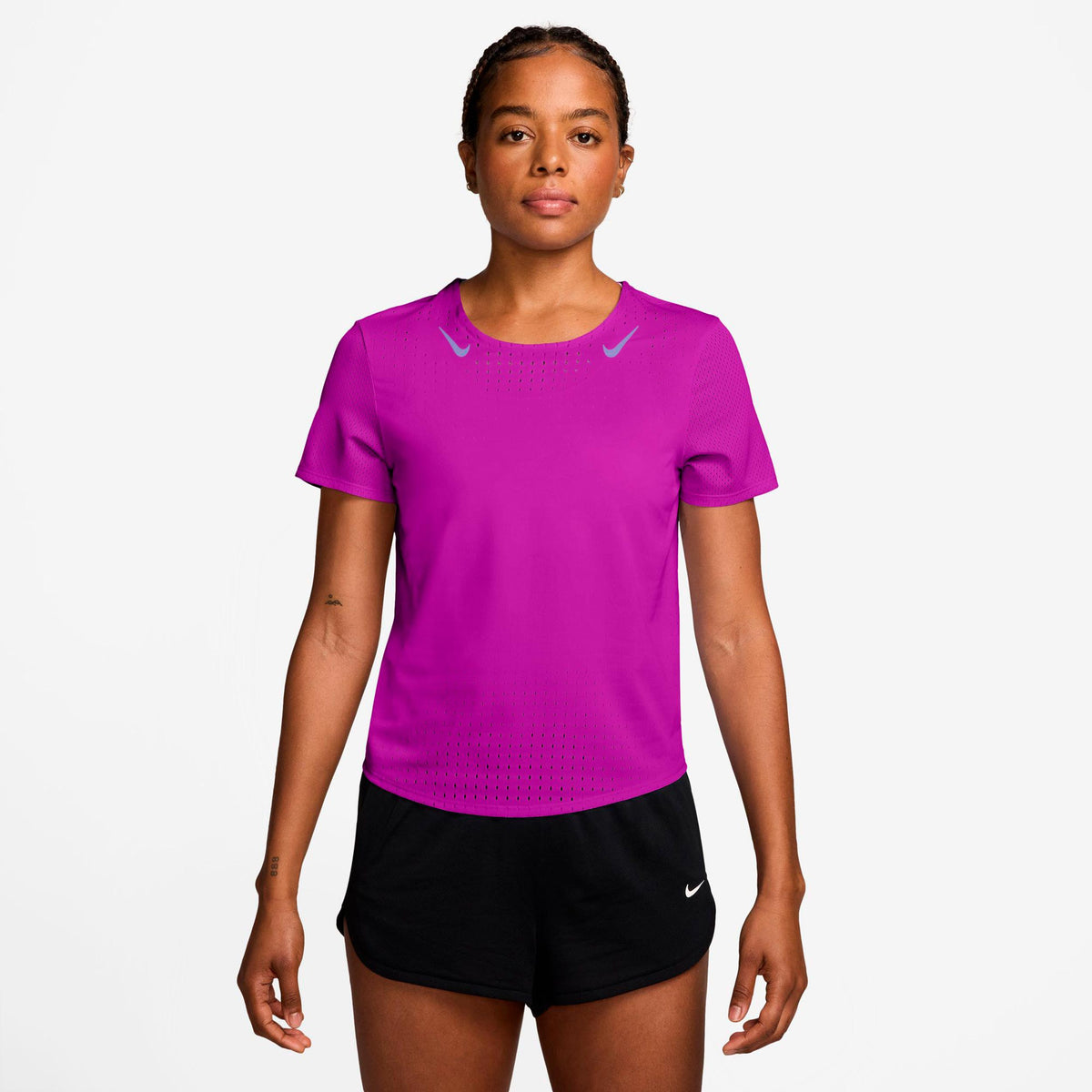 Nike AeroSwift  Laufshirt Damen - lila, lila